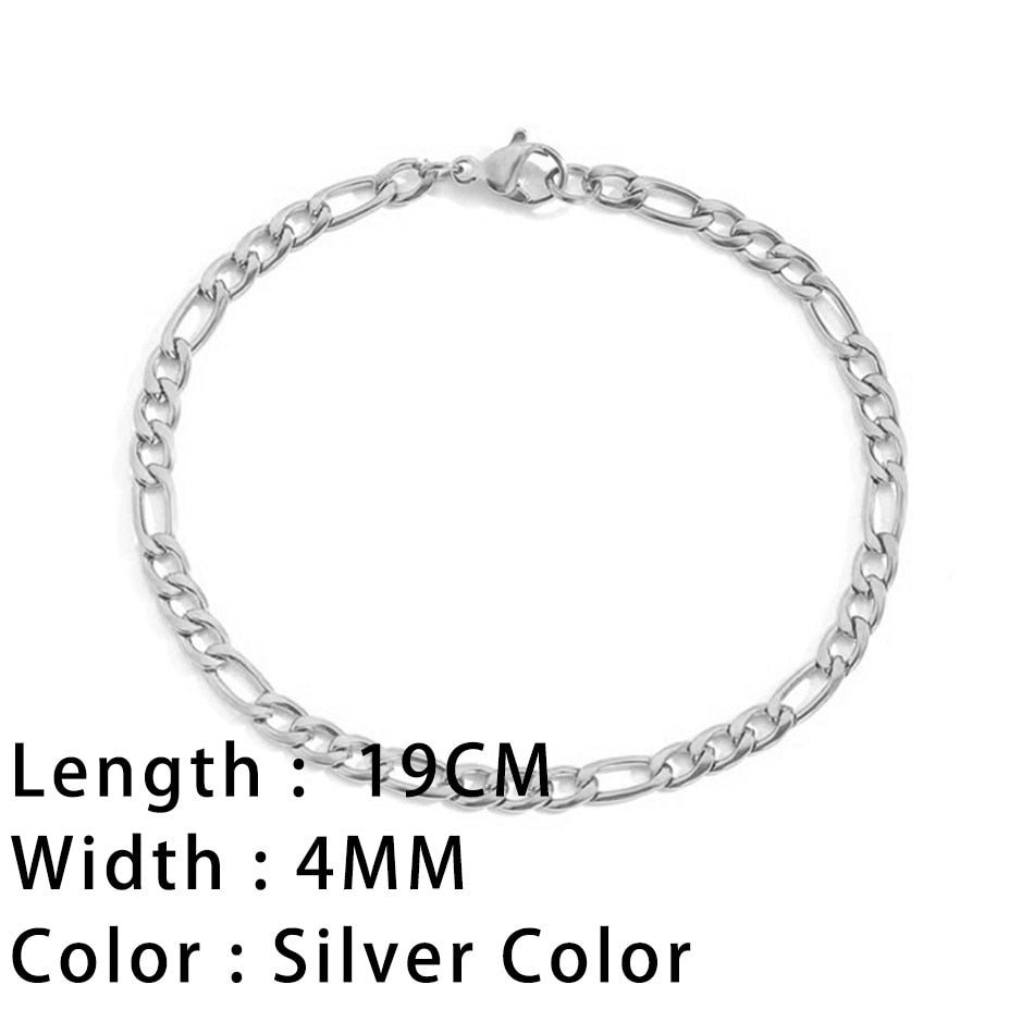 SUNIBI Classic Snake Chain Bracelets