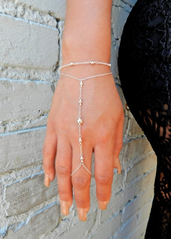 Gold Hand Chain