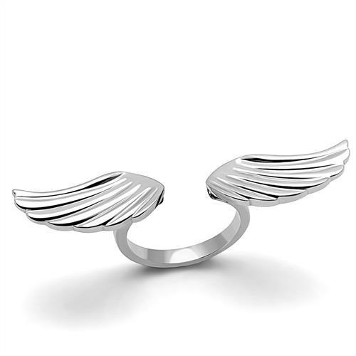 Women Stainless Steel No Stone Rings TK3145