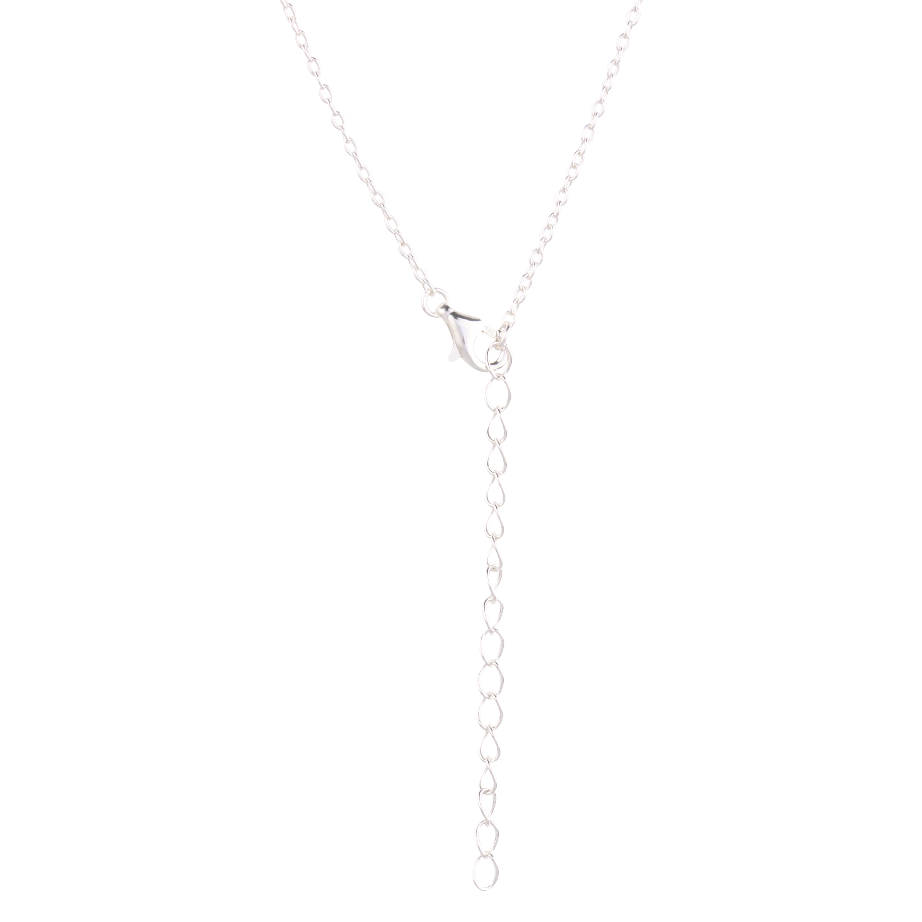 Eternity Love Heart Pave Necklace for Women