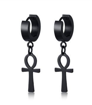 LIBERATOR Steel Earrings | D9531