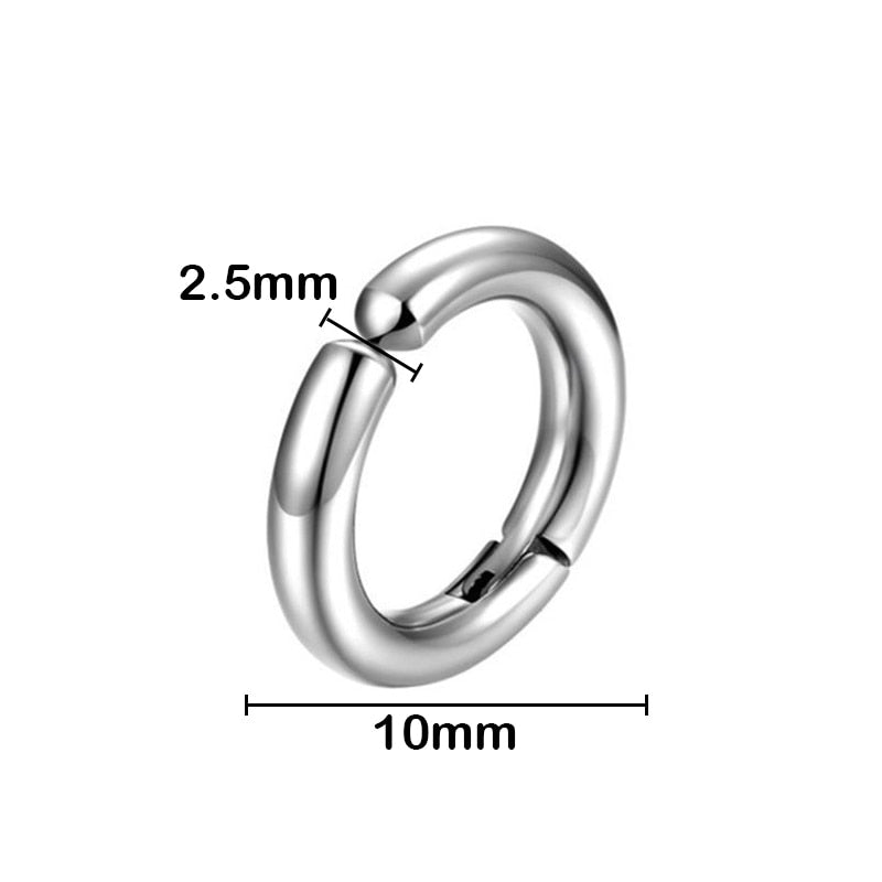 Men Stainless Steel Earrings